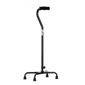 Quad cane (small base) adjustable walking aid 