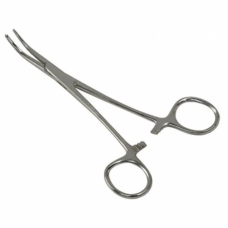 Kelly Forceps Curved 5 1/2" Stainless 