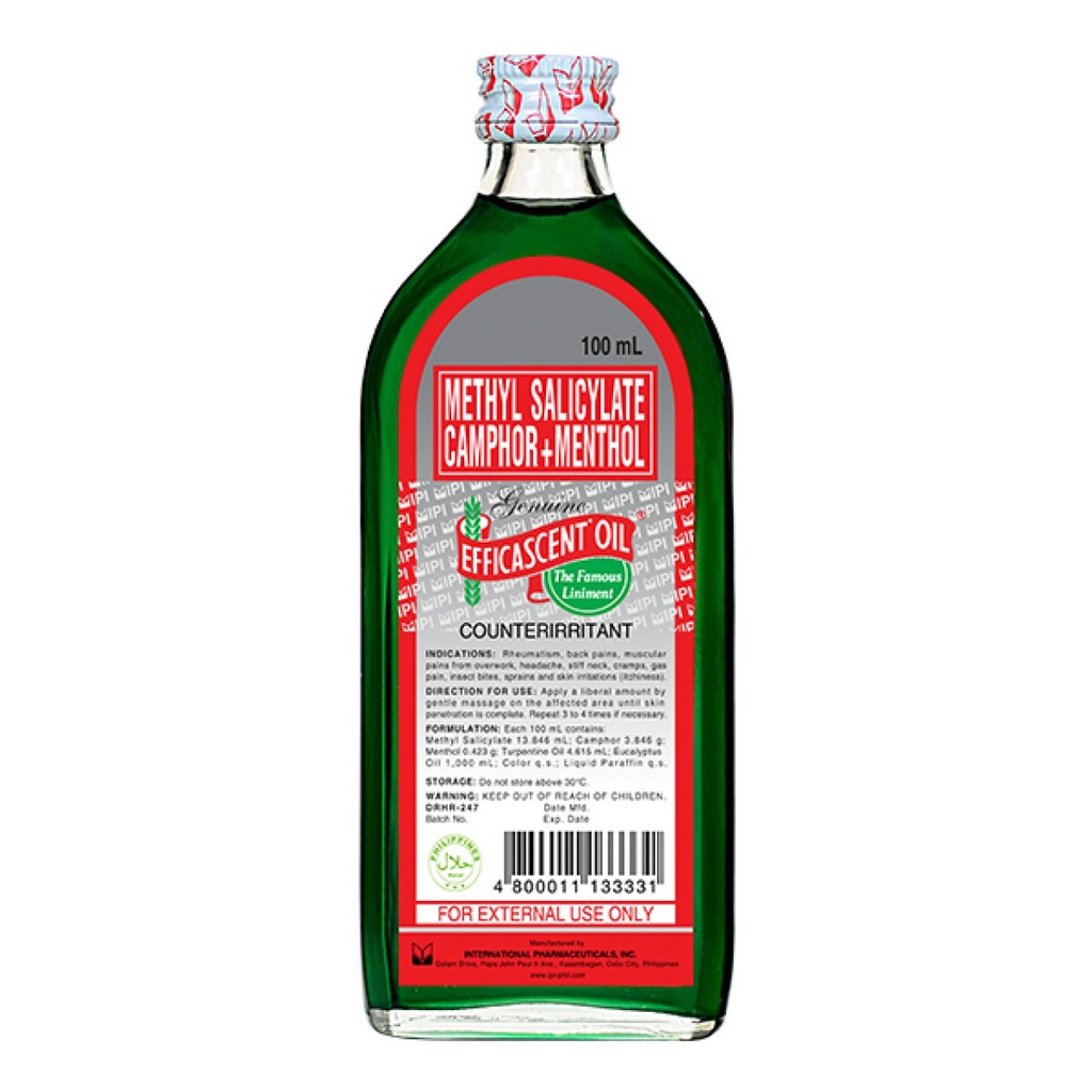 Efficascent Oil Regular 100ml 