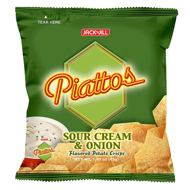 Piattos Sour Cream & Onion 40g