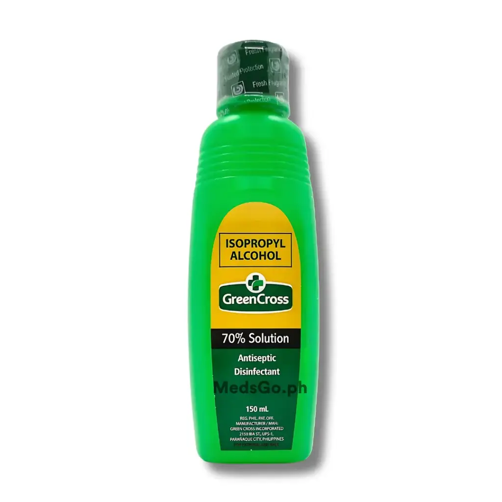 Green Cross 70% Isopropyl Alcohol 150ml