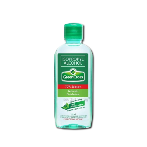 Green Cross 70% Solution with Moisturizer (Isopropyl alcohol) 150ml