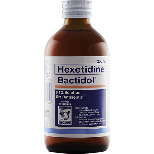 Bactidol (Hexetidine) 250ml Gargle