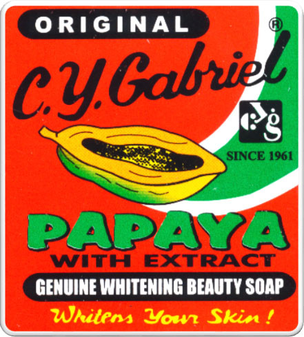 CY Gabriel Whitening Soap Papaya 60g