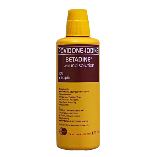 Betadine Wound Solution (povidone-iodine) 120ml