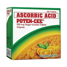 Poten-Cee Sugar Coated (ascorbic acid) 500mg tablet 