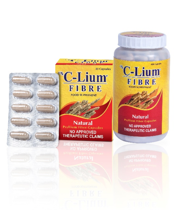 C-Lium Fibre (Psyllium Husk) Capsule 