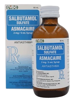 Asmacaire (Salbutamol) 2mg/5ml Syrup 60ml