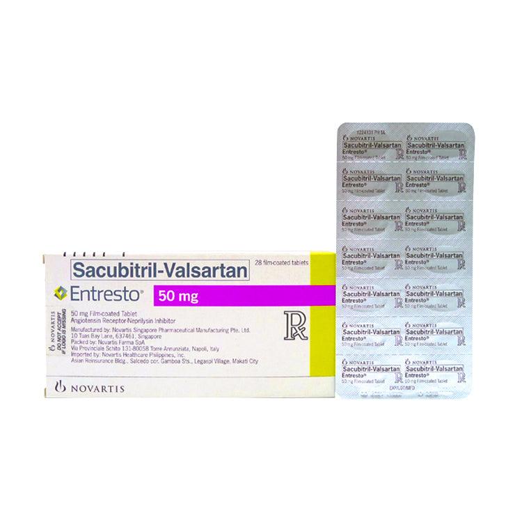 Entresto (Sacubitril-Valsartan) 50mg Tablet