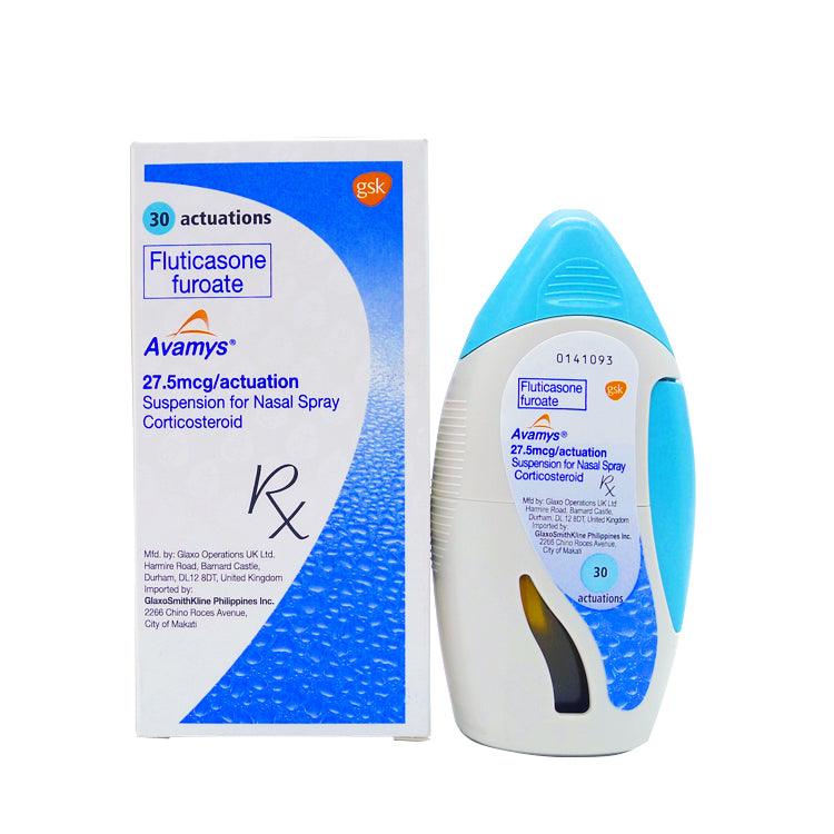 Avamys (Fluticasone Furoate) 27.5mcg 30 Actuations 
