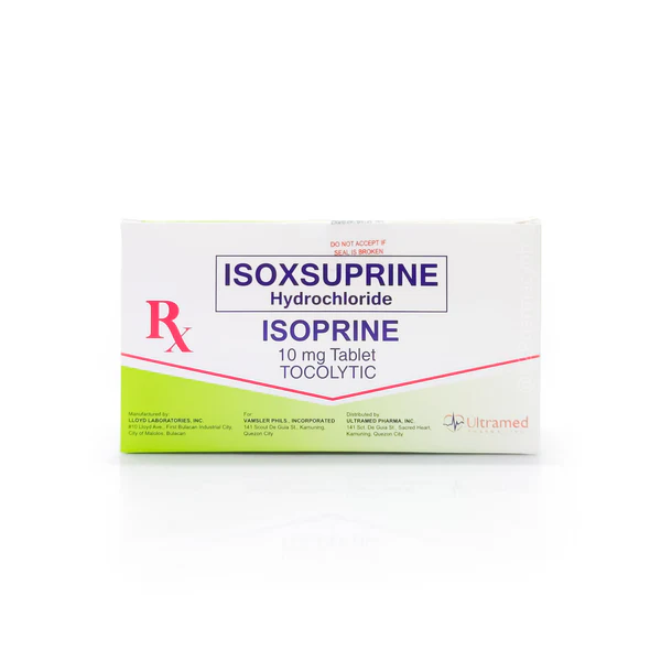 Isoprine (Isoxsuprine) 10mg Tablet 