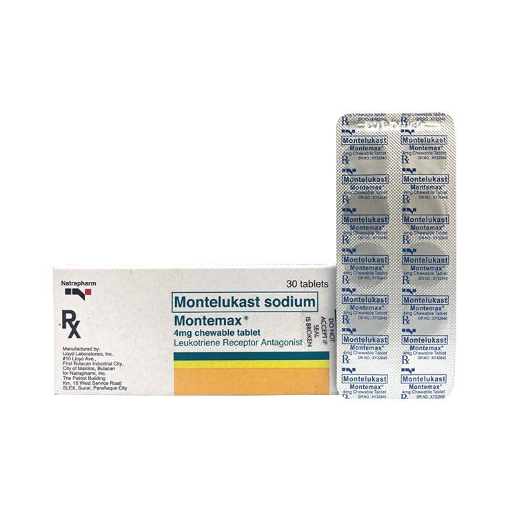 Montemax (Montelukast) 4mg tablet