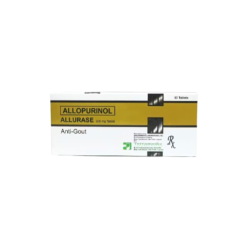 Allurase (Allopurinol) 300mg Tablet