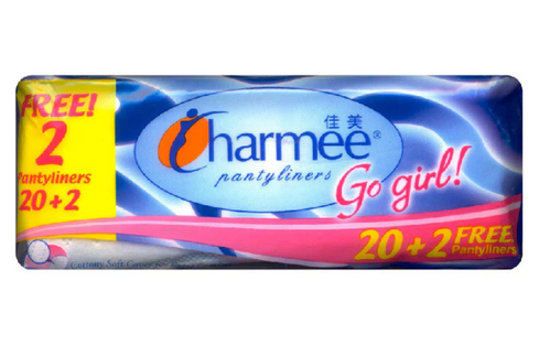 Charmee Pantyliner Go Girl 20+2s 