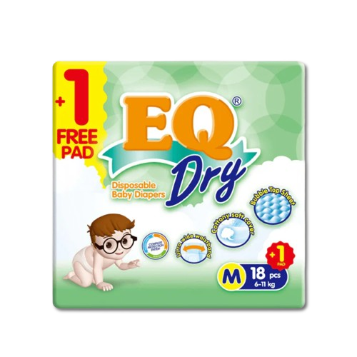 EQ Dry Travel Medium 18+1s 