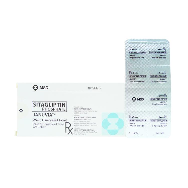Januvia (Sitagliptin) 25mg Tablet 