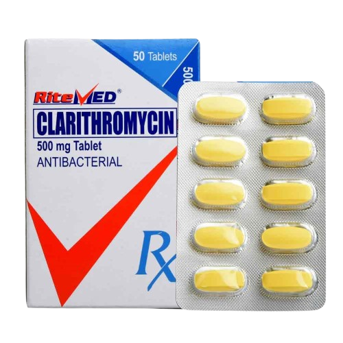 RM Clarithromycin (Clarithromycin) 500mg Tablet