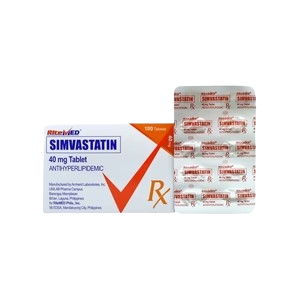 RM Simvastatin (Simvastatin) 40mg Tablet
