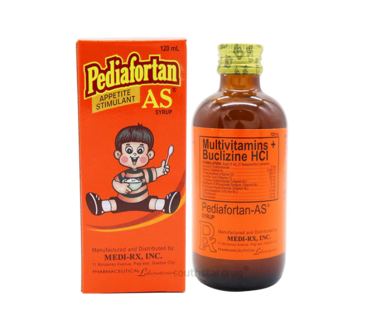 Pediafortan-AS 120ml Syrup 