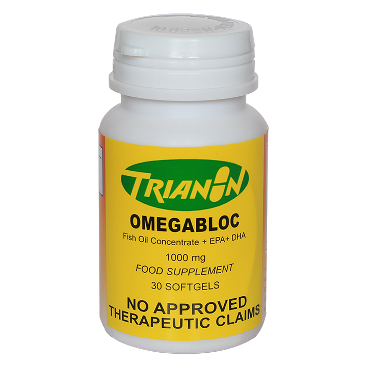 Trianon Omegabloc (omega-3 fatty acids) 1000mg softgel capsule
