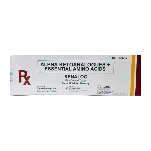 Renalog (ketoanalogue + amino acids) film-coated tablet