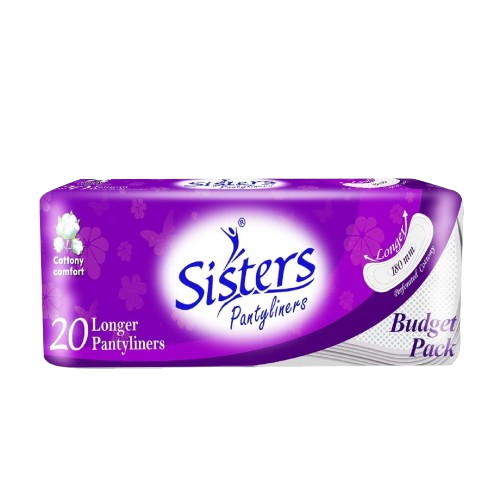Sisters Pantyliner Budget 20's (Violet Pack) 