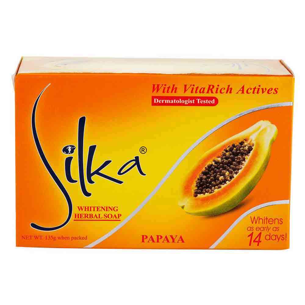 Silka Papaya Soap 135g 