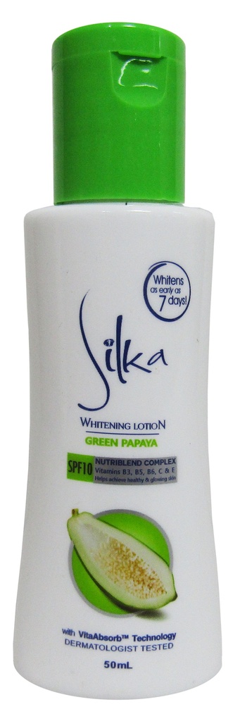 Silka Green Papaya Lotion SPF 10 50ml 