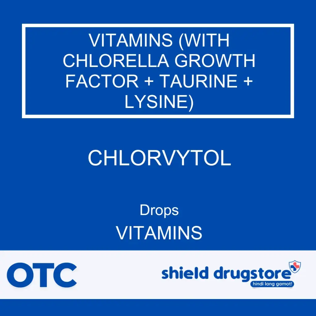 Chlorvytol 30ml Drops