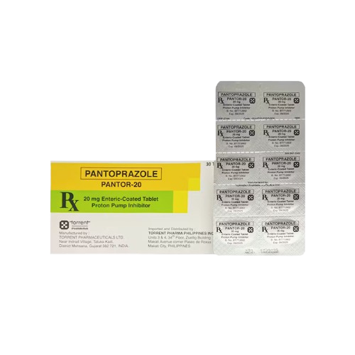Pantor (Pantoprazole Sodium) 20mg Tablet