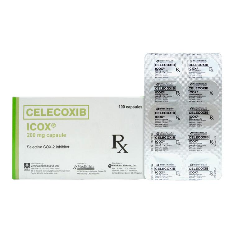 Icox 200mg Capsule 