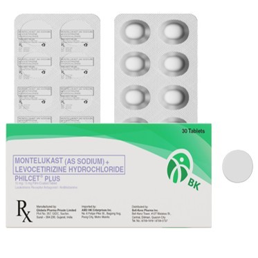 Philcet Plus 10mg/5mg Film-coated Tablet 