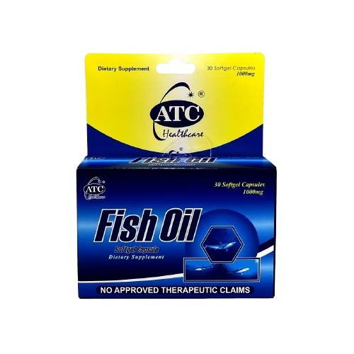 ATC Fish Oil 1000mg Softgel Capsule 