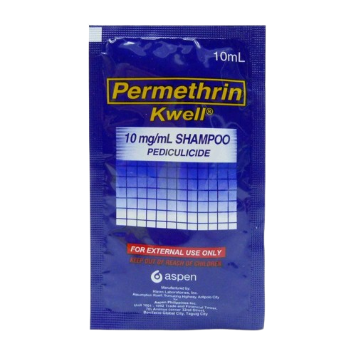 Kwell (Permethrin) 10mg/ml Shampoo 10ml Sachet 