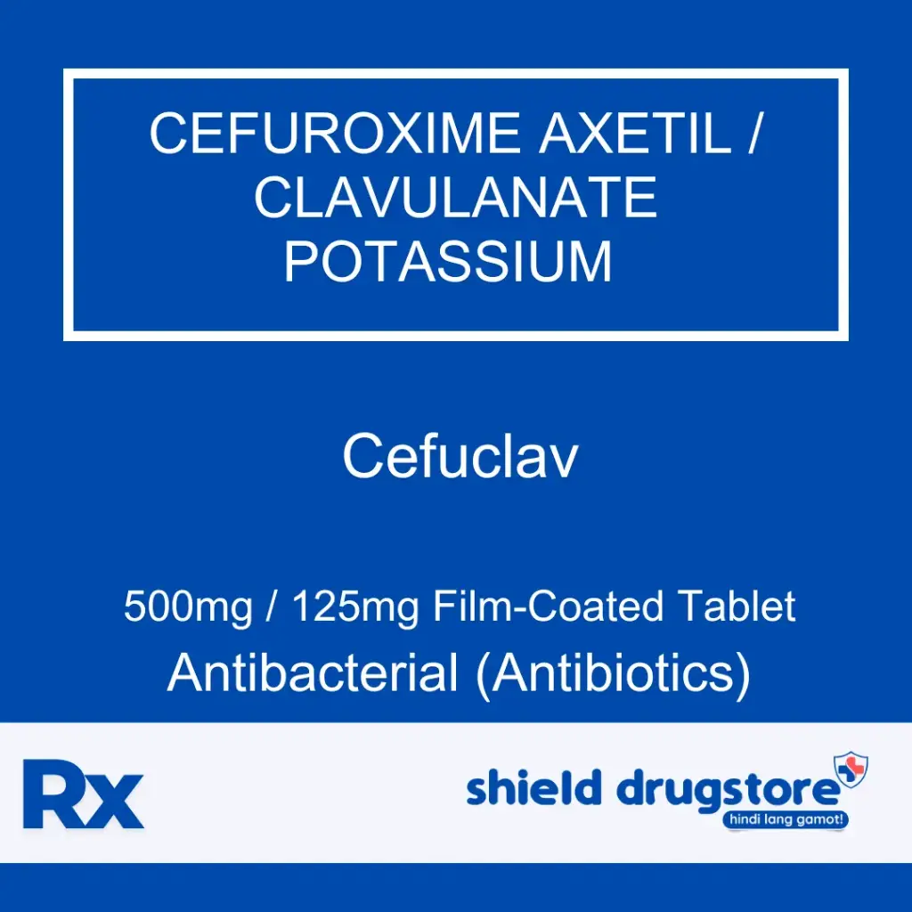 Cefuclav 500mg/125mg Film-coated Tablet 