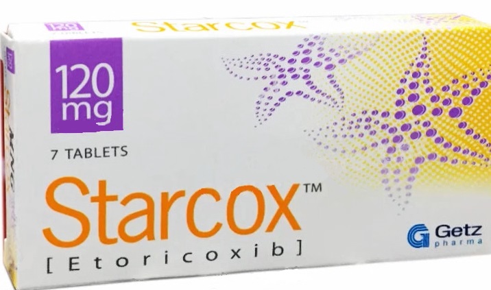 Starcox (Etoricoxib) 120mg tablet 