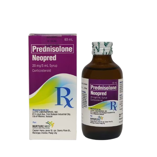 Neopred (Prednisolone) 20mg/5ml Syrup 60ml