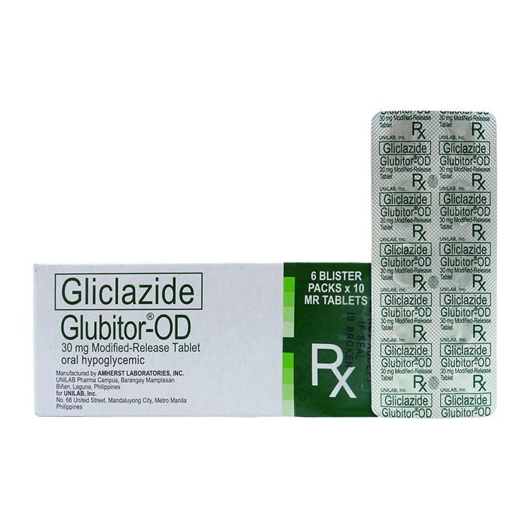Glubitor OD (Gliclazide) 30mg Modified Release Tablet
