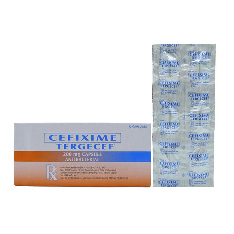 Tergecef (cefixime) 200mg capsule