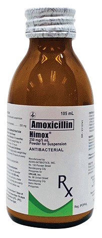 Himox (Amoxicillin) 250mg/5ml Suspension 105ml
