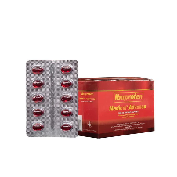 Medicol Advance 200mg Softgel Capsule 