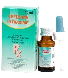 Ultraxime (Cefixime) 20mg/ml Suspension, 10ml 
