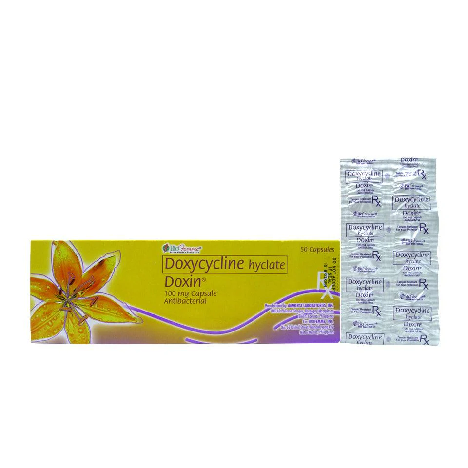Doxin (Doxycycline) 100mg Capsule