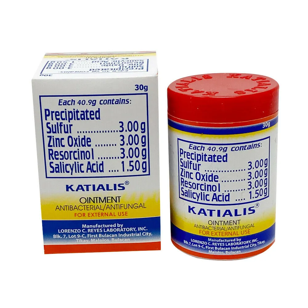Katialis (Sulfur/Salicylic Acid/Zinc Oxide) 30g 