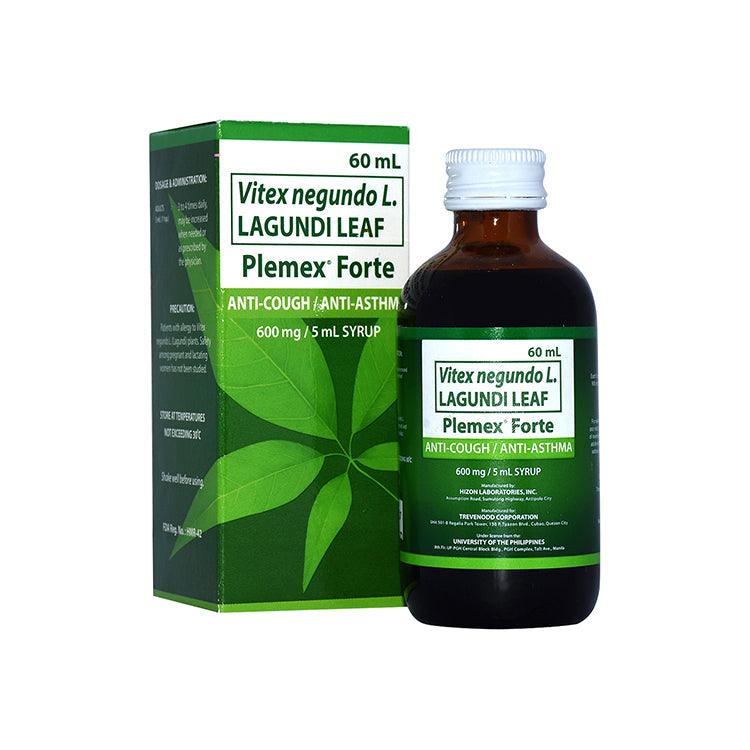 Plemex Forte (Lagundi Leaf) 600mg/5ml Syrup 60ml