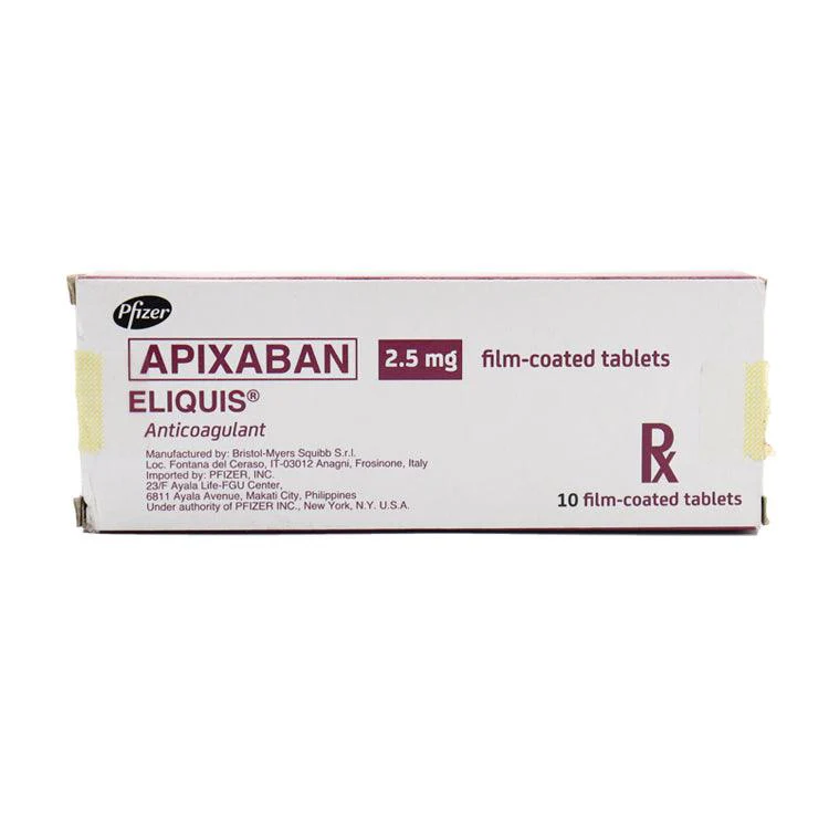 Eliquis (Apixaban) 2.5mg film-coated tablet