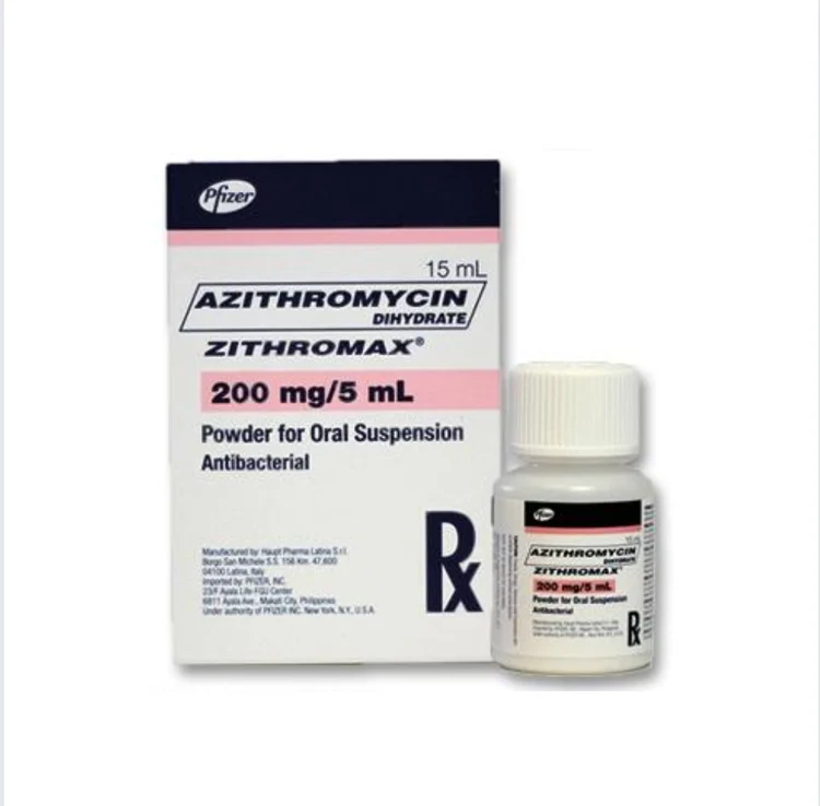 Zithromax (Azithromycin) 200mg/5ml Oral Suspension 15ml 