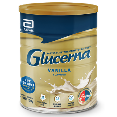 Glucerna 900g vanilla powder
