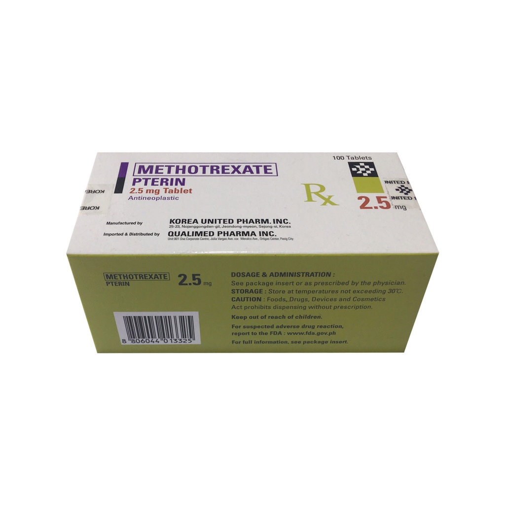 Pterin (Methotrexate) 2.5mg Tablet