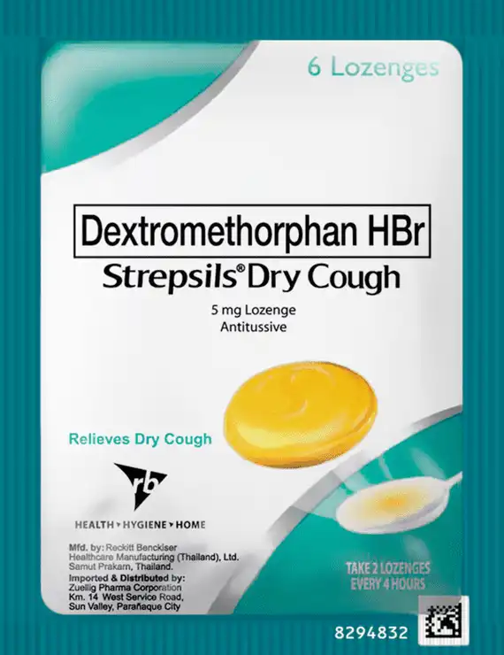 Strepsils Dry Cough Lozenges 